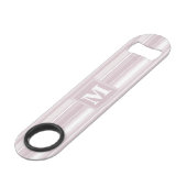 Bandes de quartz roses monogrammes (Devant angulaire)