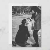 Bandes de ressort de série | Faire-part de mariage (Dos)