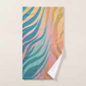 Bandes de Tiger Pastel (Serviette à main)