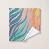 Bandes de Tiger Pastel (Gant de toilette)