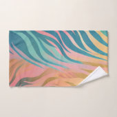 Bandes de Tiger Pastel (Serviette à main)