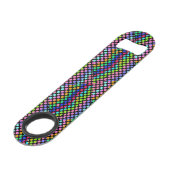 bandes de tonnerre de pois multicolores (Dos Angle)