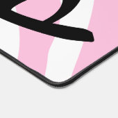 Bandes De Zèbre Rose Avec Chaussure Noire (Coin)