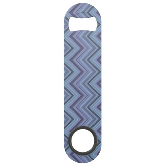 Bandes de zigzag gris bleu (Devant)