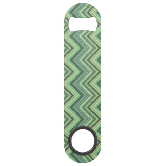 Bandes de zigzag vert olive (Devant)