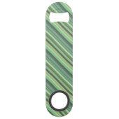 Bandes diagonales vert olive (Dos)