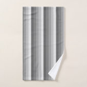 Bandes d'ombre grises (Serviette à main)
