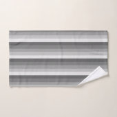 Bandes d'ombre grises (Serviette à main)