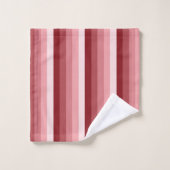 Bandes d'ombre rouges (Gant de toilette)