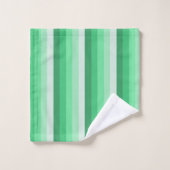 Bandes d'ombre vertes (Gant de toilette)