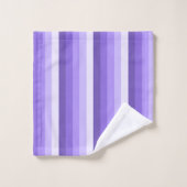Bandes d'ombre violette (Gant de toilette)