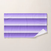Bandes d'ombre violette (Serviette à main)