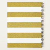 Bandes d'or, Blancs, Motif rayé (Dos)