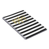 Bandes d'or et de noir | Carnet (Côté Droit)