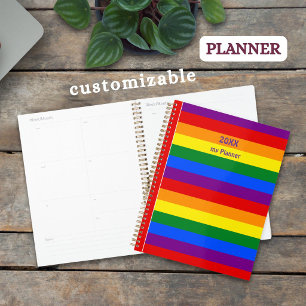 Bandes du drapeau arc-en-ciel LGBTQ+ pour le Mois