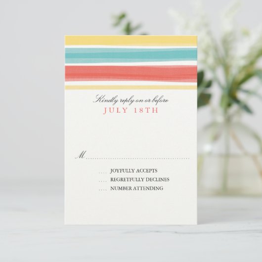 Bandes Enchantrices | RSVP pour mariage (Debout devant)