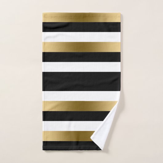 Bandes géométriques (Serviette à main)