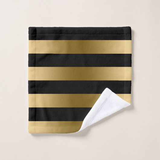 Bandes géométriques (Gant de toilette)