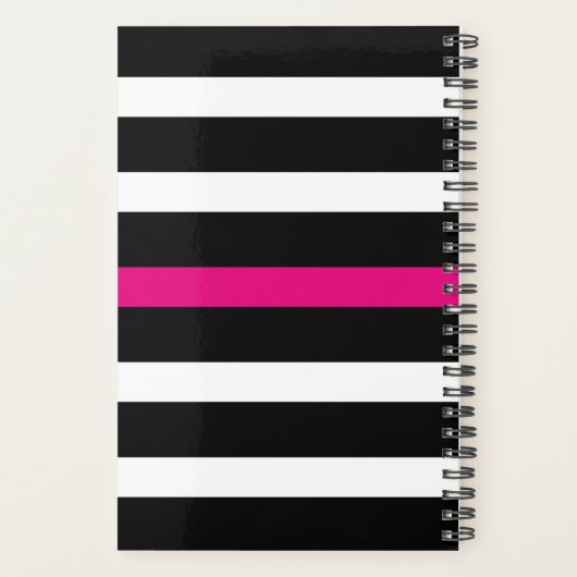 Bandes Géométriques Noires Et Blanches Classiques (Dos)