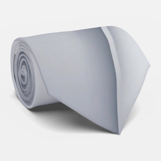 Bandes Gris Bleu Cravate d'impression (Roulé)