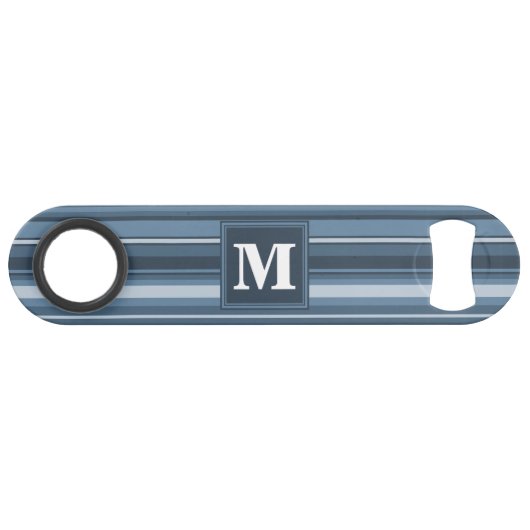 Bandes gris monogramme (Devant (Horizontal))