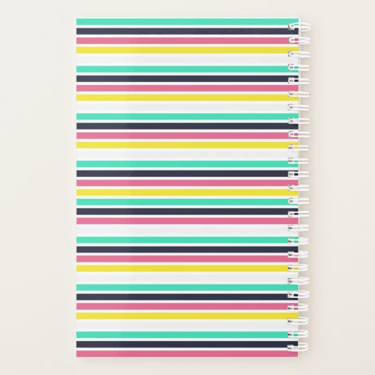 Bandes horizontales colorées (Dos)