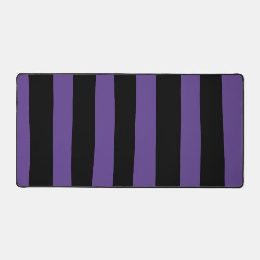 Bandes inégales en violet et en noir (Recto)