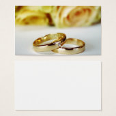Bandes Mariages d'or (Devant & derrière)