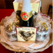 Bandes Mariages en argent de l'amour à l'intérieur