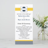 bandes marines, bouée de sauvetage, programmes de (Debout devant)