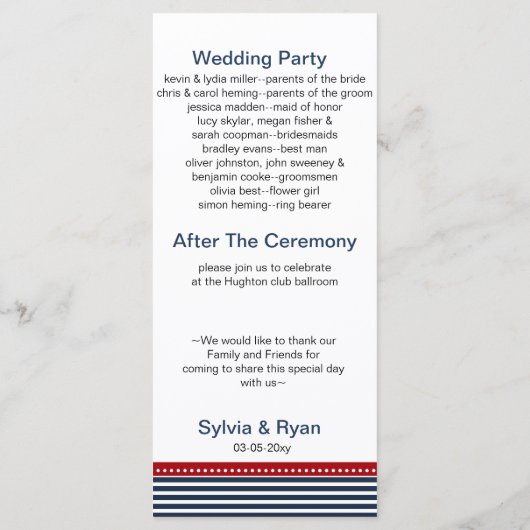 bandes marines, boussole, programmes de mariage na (Dos)