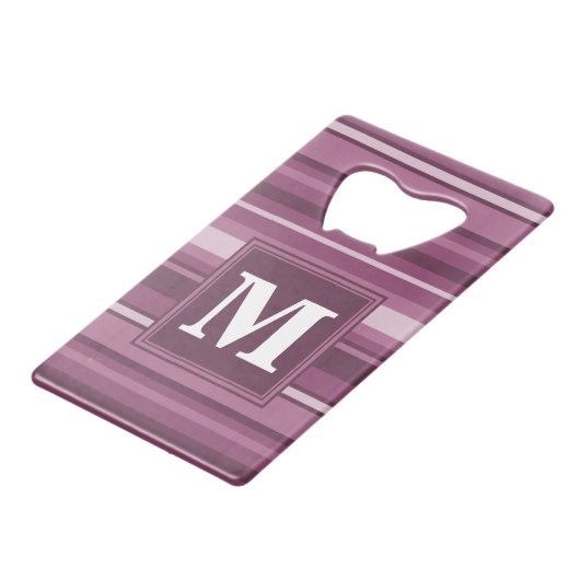 Bandes mauve monogrammes (Devant Angle)