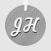 Bandes minces en noir et blanc | Initiales retro-s (dos)