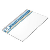 Bandes nautiques Bloc-notes personnalisé (Incliné)