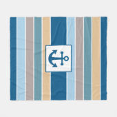Bandes nautiques couvertures en toison (Devant (Horizontal))