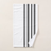 Bandes noires (Serviette à main)