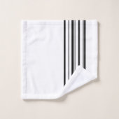 Bandes noires (Gant de toilette)