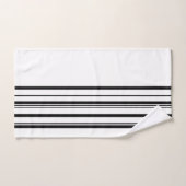 Bandes noires (Serviette à main)