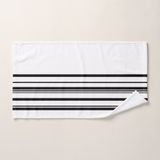 Bandes noires (Serviette à main)