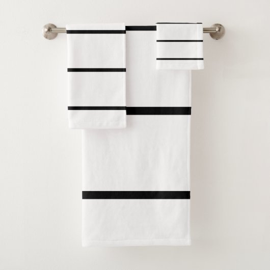 Bandes noires et blanches (En situation)