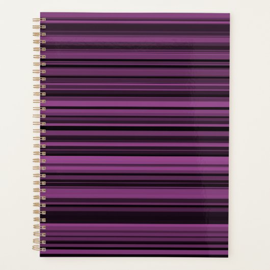 Bandes noires violettes abstraites (Devant)