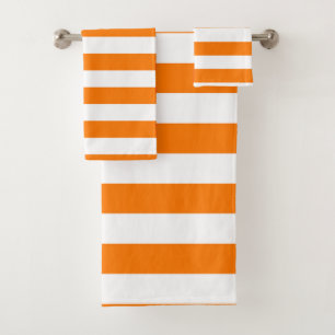 Bandes orange et blanches de sécurité