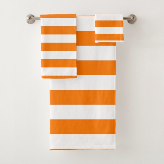 Bandes orange et blanches de sécurité (En situation)