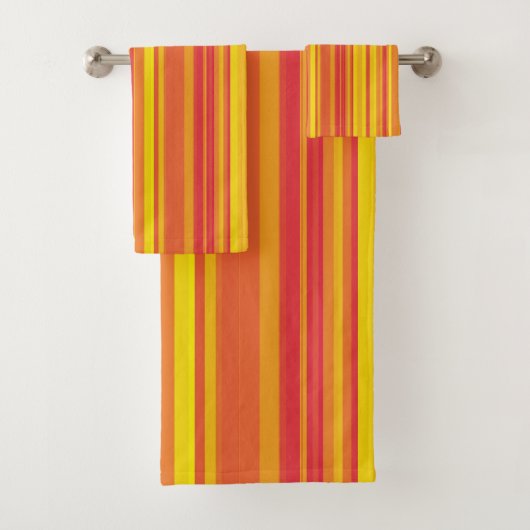 Bandes Orange Rouge Jaune (En situation)