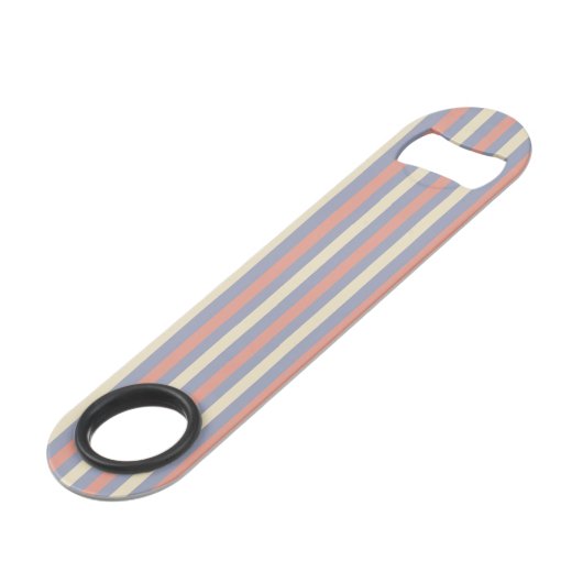 Bandes pastel jaune, orange et bleu (Devant angulaire)