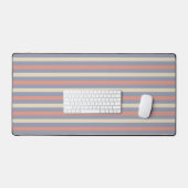 Bandes pastel jaune, orange et bleu (Clavier et souris)