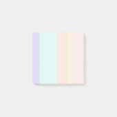 Bandes pastel Post-It Notes (Devant)