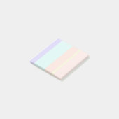 Bandes pastel Post-It Notes (Incliné)