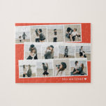Bandes Photo Couleur personnalisée Puzzle personna<br><div class="desc">Les cadeaux photo font les meilleurs cadeaux ! Facile à personnaliser avec votre texte et/ou photo(s) pour un look personnalisé. Conçu par Berry Berry Sweet. Voir d'autres designs sur www.berryberrysweet.com</div>