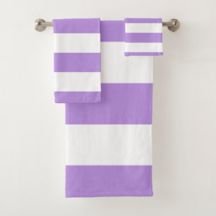 Bandes pourpres, Blancs, Motif rayé